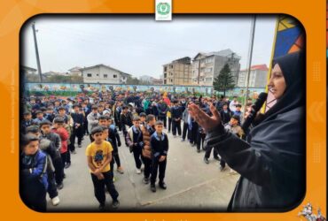 اجرای طرح شهردار مدرسه در فومن