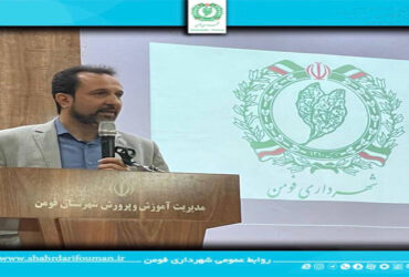 اهدای احکام شهردار مدرسه