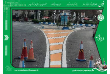 اجرای طرح خط کشی معابر شهری