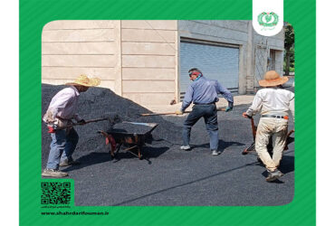 ⁨ ⁨ اجرای روکش آسفالت معابر شهری